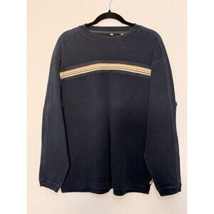 Vintage Y2K Retro Sweater POINTZERO Men’s Crewneck Long Sleeve Sweater Size L